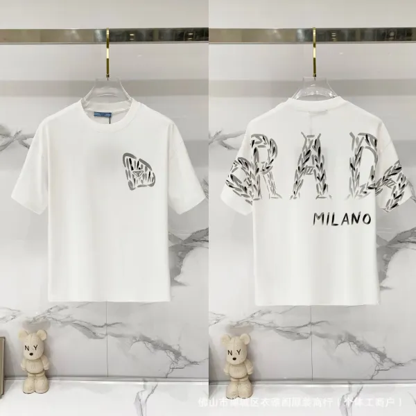 Prada Pocket Detail T-Shirt White - 38