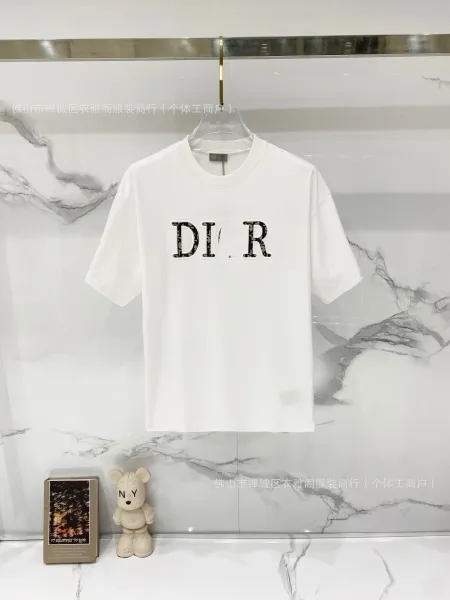Dior x Christian Dior Couture Black Graphic T-Shirt - 6