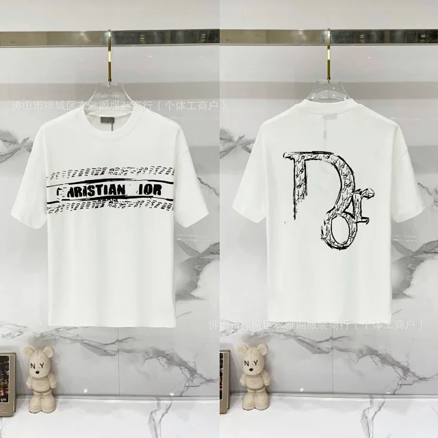 Dior T-Shirts Logo Graphic product detail image 21