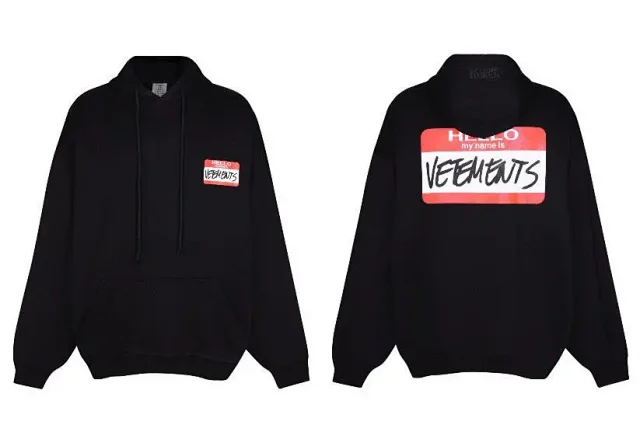 Vetements Graphic hoodies and crewneck sweatshirts product detail image 67