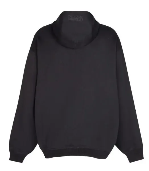 Design 'I'm Not Doing Shit Today' Distressed Black Hoodie - 85