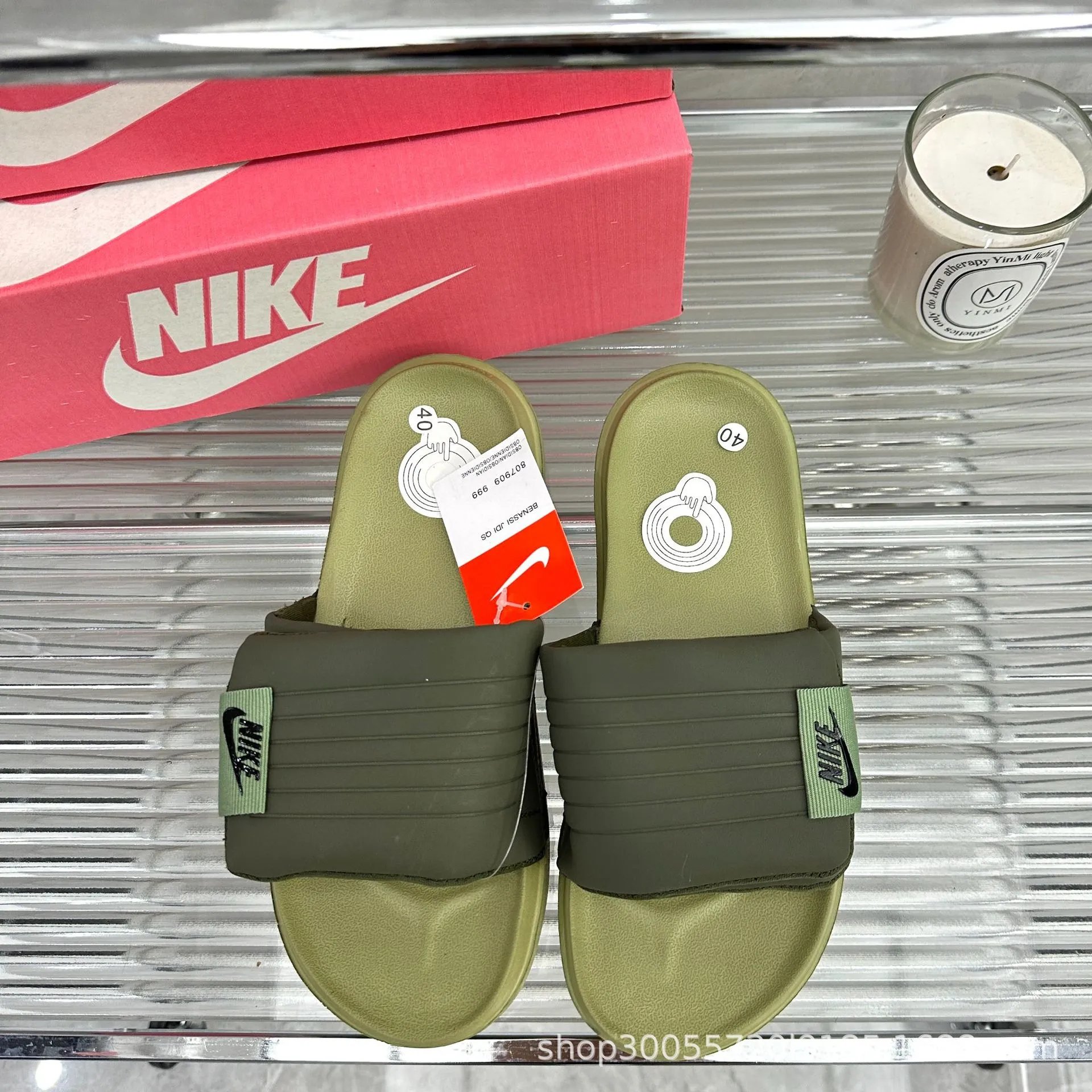 N*ke Adjustable Slippers - 133196