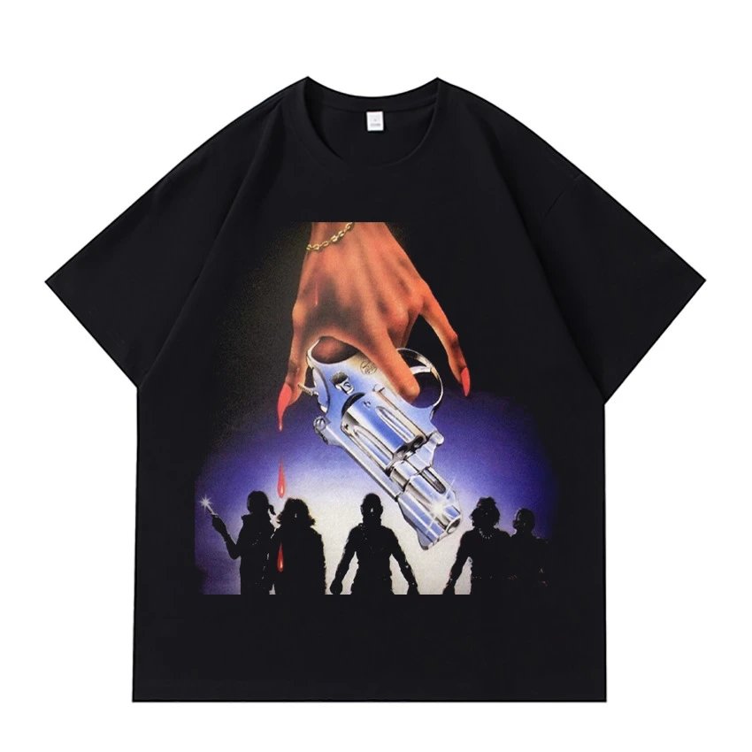 Design The Fog Horror Movie Poster Graphic T-Shirt Black - 19