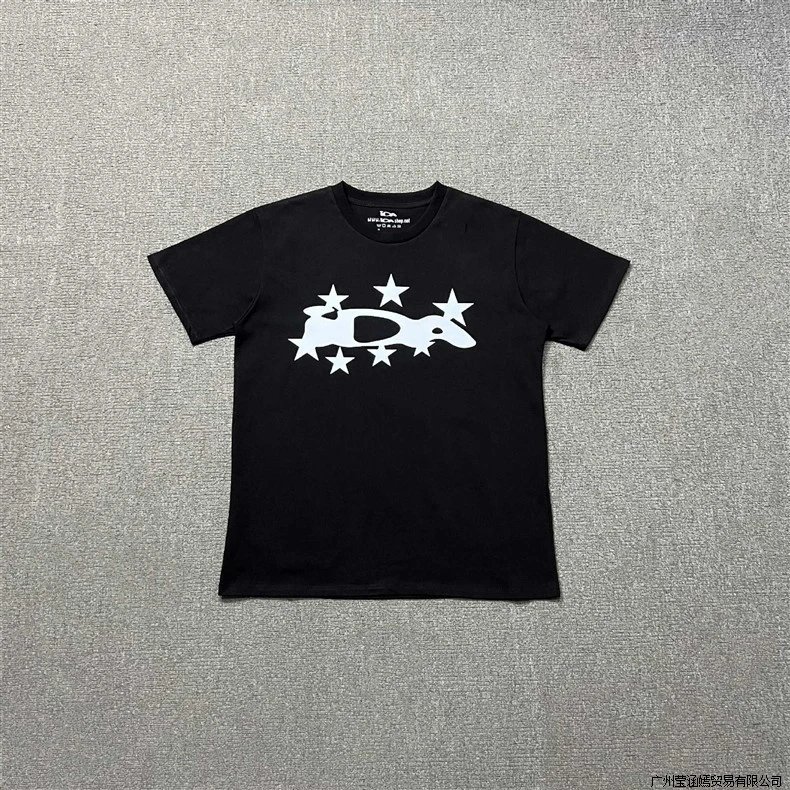 Design IDA Logo Print Black T-Shirt - 5