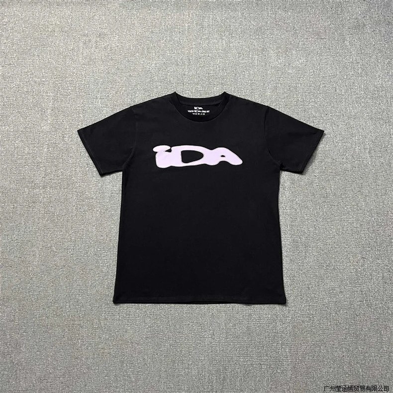 Design IDA Logo Print Black T-Shirt - 12