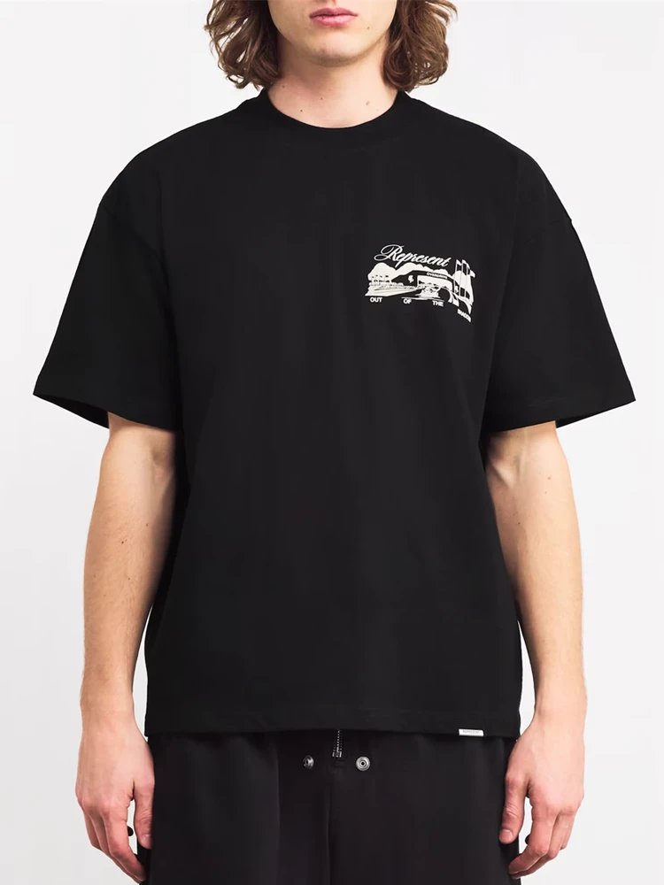 Represent Out Of The Ordinary Black Graphic T-Shirt - 9