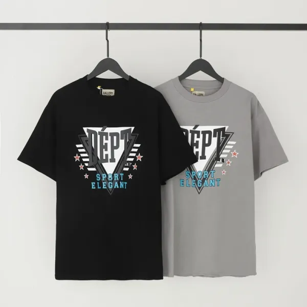 Gallery Dept Giraffe Lightning Black T-Shirt - 7