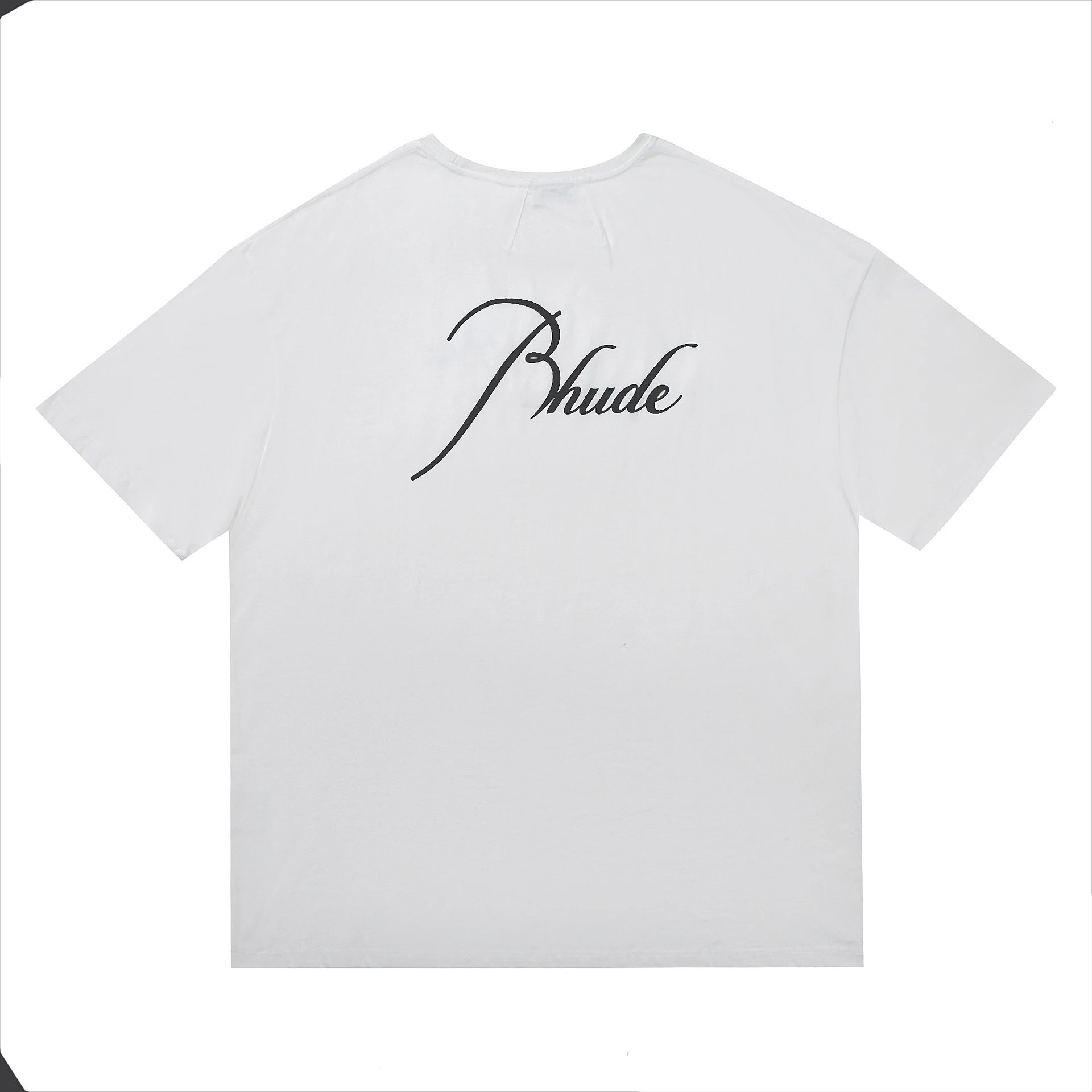Rhude Leopard Print Graphic T-Shirt Beige - 42