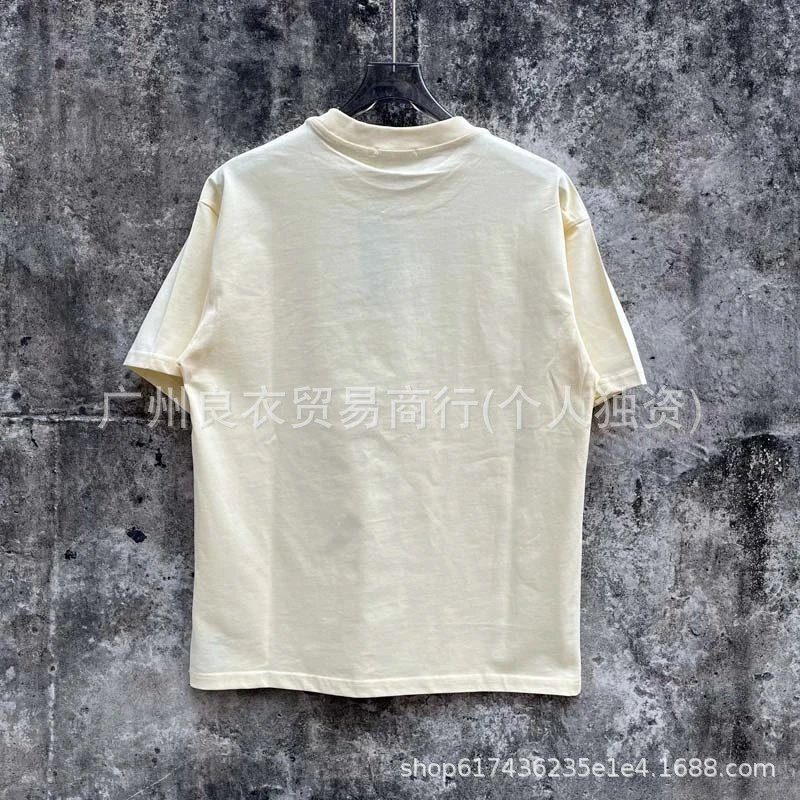 Rhude St. Rhude Hotel Graphic T-Shirt Beige - 9