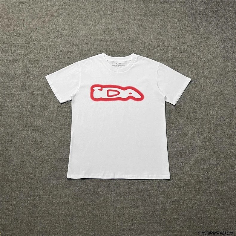 Design IDA Logo Print Black T-Shirt - 9