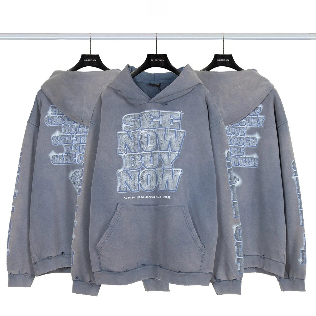 B*lenci*ga hoodies - 131616