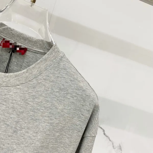 Gucci Floral GG Logo Print Cream T-Shirt - 7