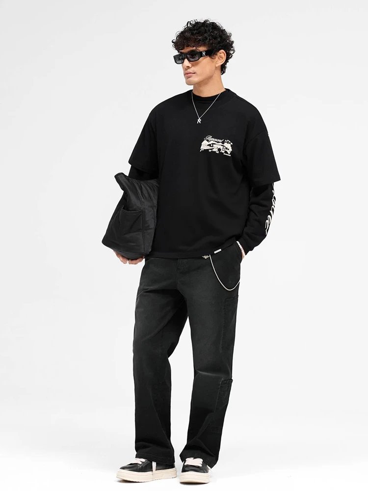Represent Out Of The Ordinary Black Graphic T-Shirt - 10