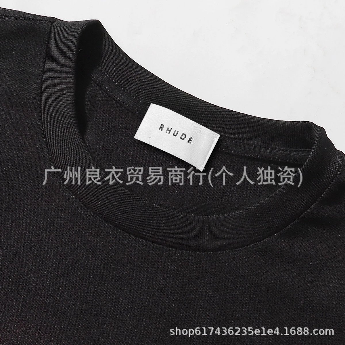 Rhude Chef d'Équipe Black Graphic T-Shirt - 6