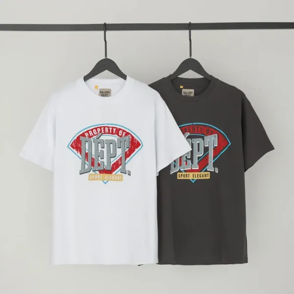 Gallery Dept Giraffe Lightning Black T-Shirt - 9