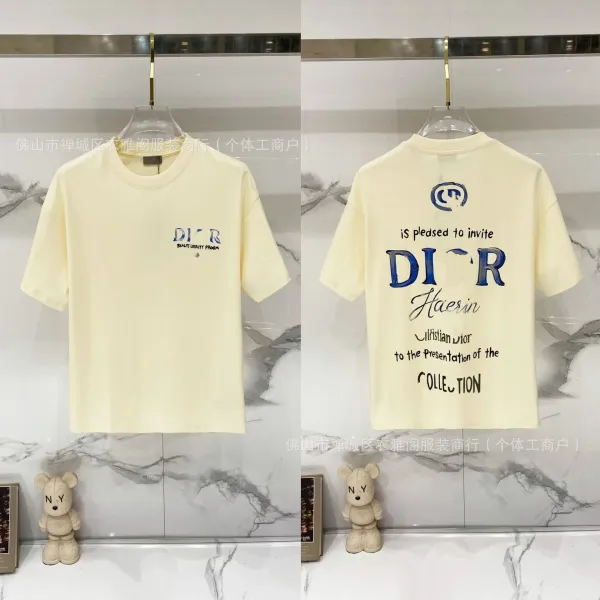 Dior x Christian Dior Couture Black Graphic T-Shirt - 24