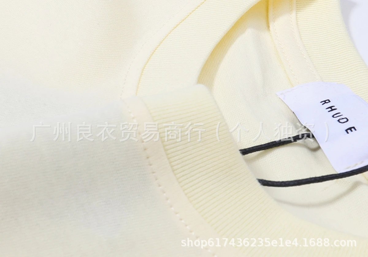 Rhude Mountain Logo Beige T-Shirt - 11