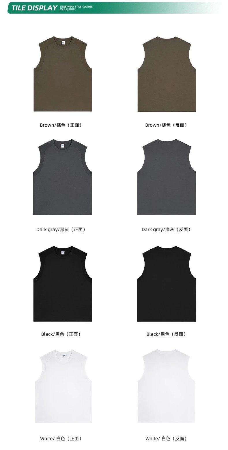 Arte Artie Master 190G Cotton Sleeveless Vest White Vest Top - 41