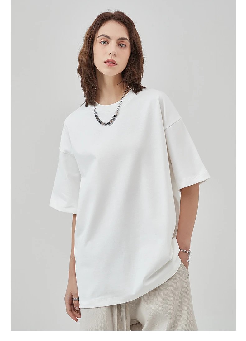 Arte Artie Master 385G Pure Cotton Oversized T-Shirt Dark Gray T-Shirts - 31