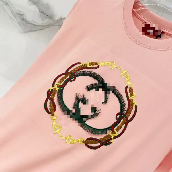 Gucci Floral GG Logo Print Cream T-Shirt - 12