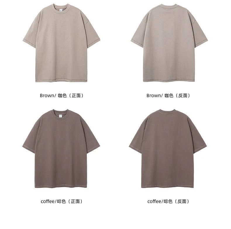 Arte Artie Master 385G Pure Cotton Oversized T-Shirt Dark Gray T-Shirts - 90