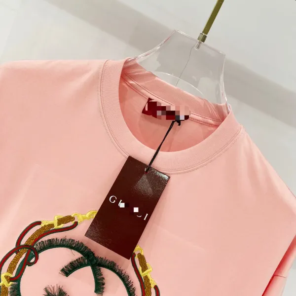 Gucci Floral GG Logo Print Cream T-Shirt - 11