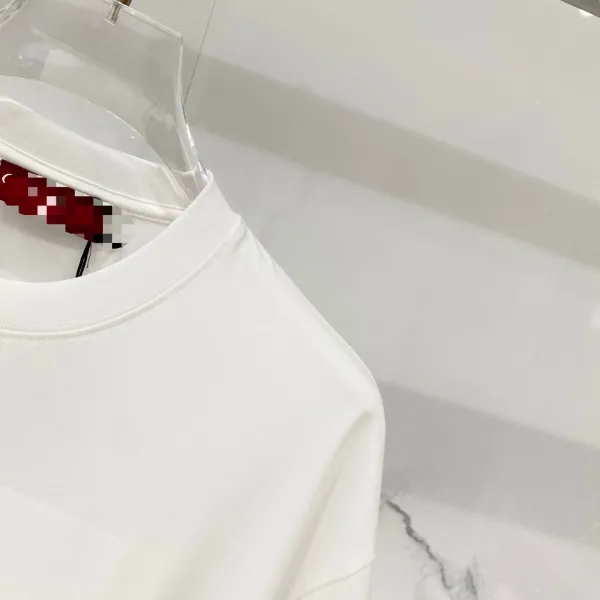 Gucci Floral GG Logo Print Cream T-Shirt - 17