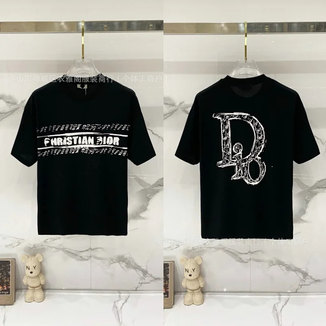 Dior T-Shirts Logo Graphic product detail image 20