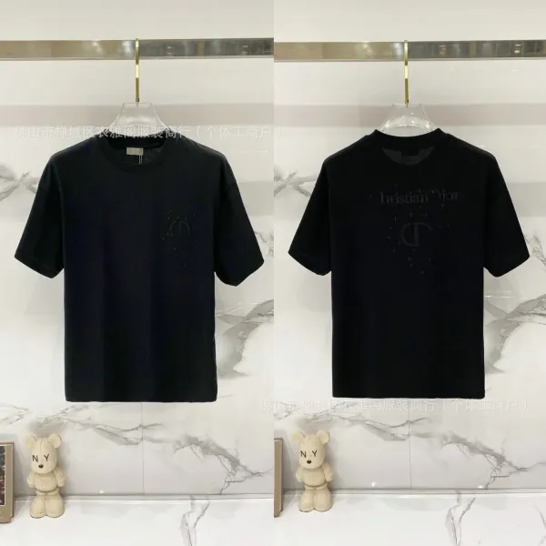 Dior x Christian Dior Couture Black Graphic T-Shirt - 19
