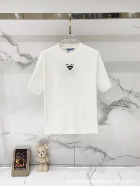 Prada Pocket Detail T-Shirt White - 22