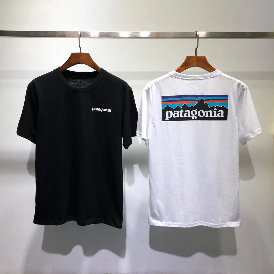 Patagonia P-6 Logo Responsibili-Tee Navy T-Shirt - 9
