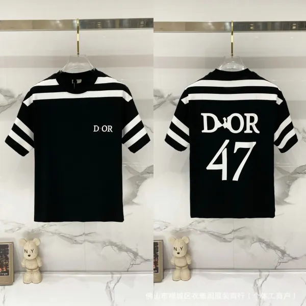 Dior x Christian Dior Couture Black Graphic T-Shirt - 39