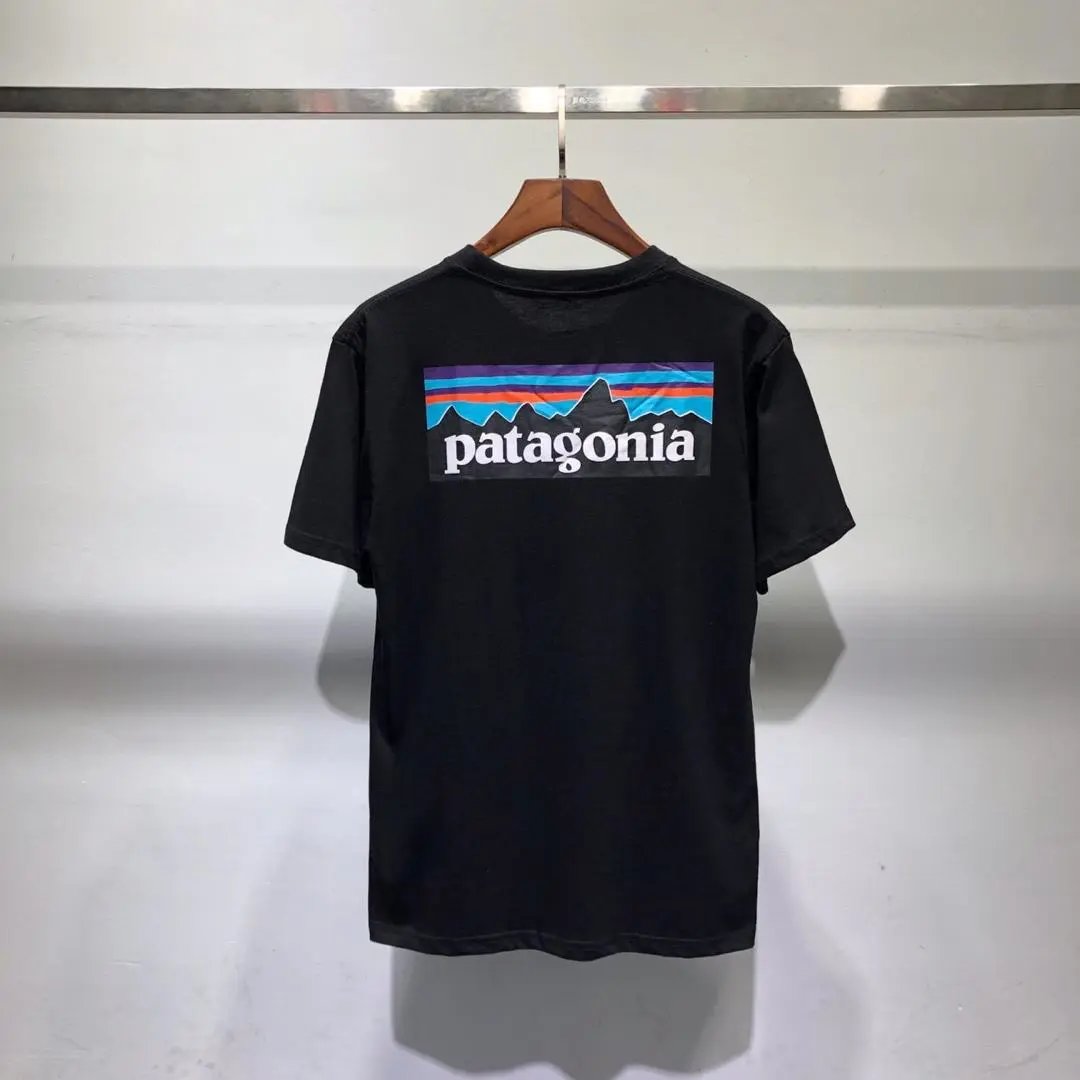 Patagonia P-6 Logo Responsibili-Tee Navy T-Shirt - 3