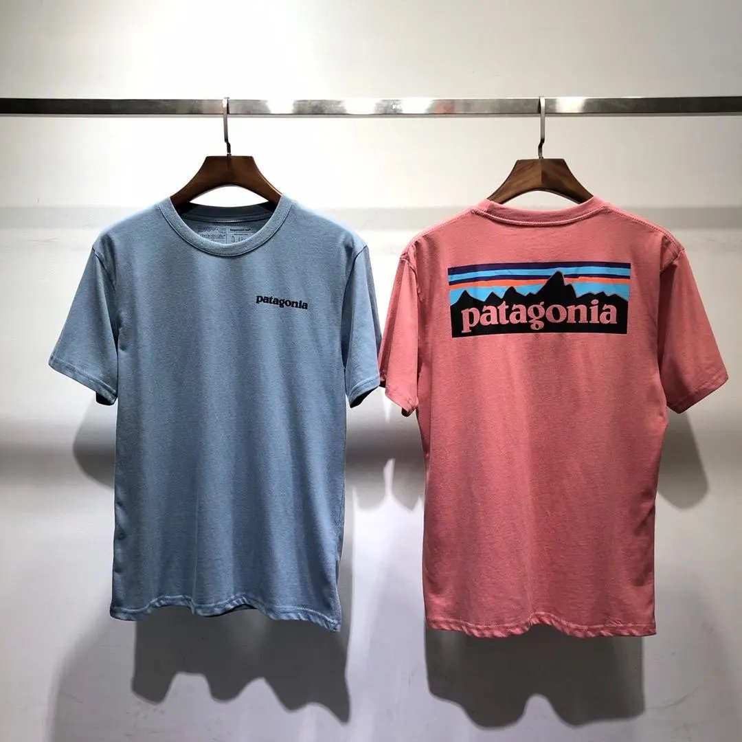 Patagonia P-6 Logo Responsibili-Tee Navy T-Shirt - 5