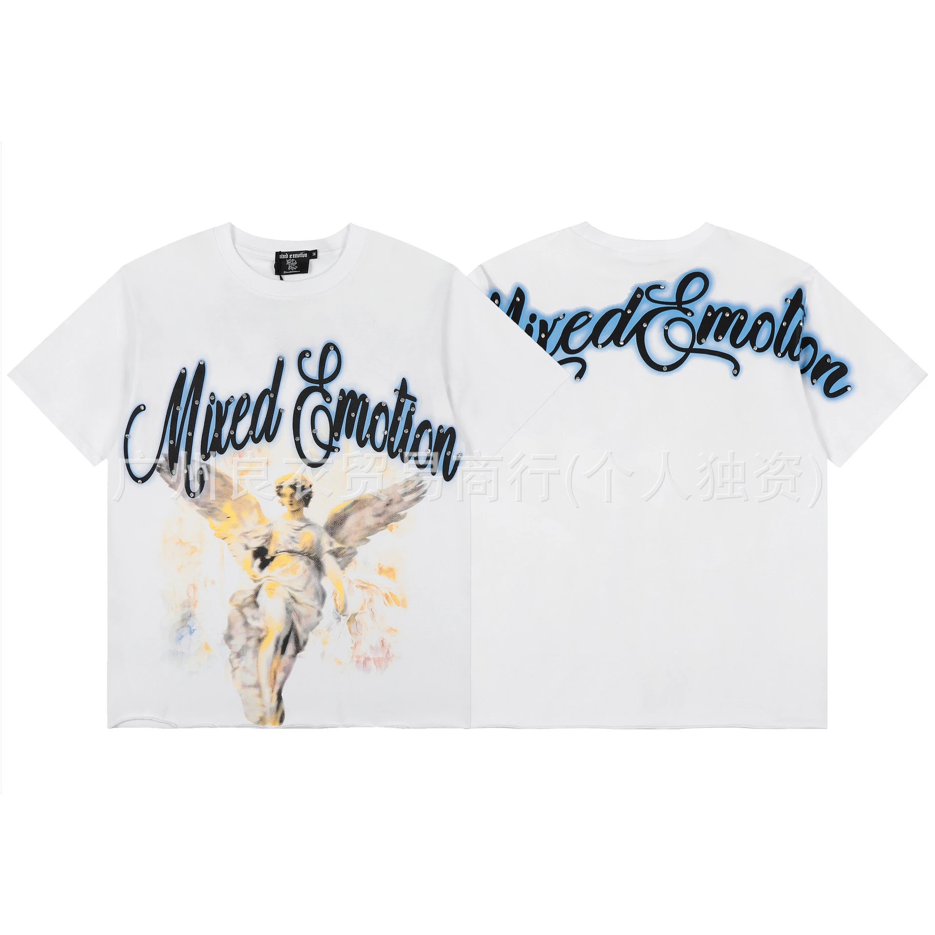 Design Mind Emotion Emotion Graphic Print Black T-Shirt T-Shirts - 3
