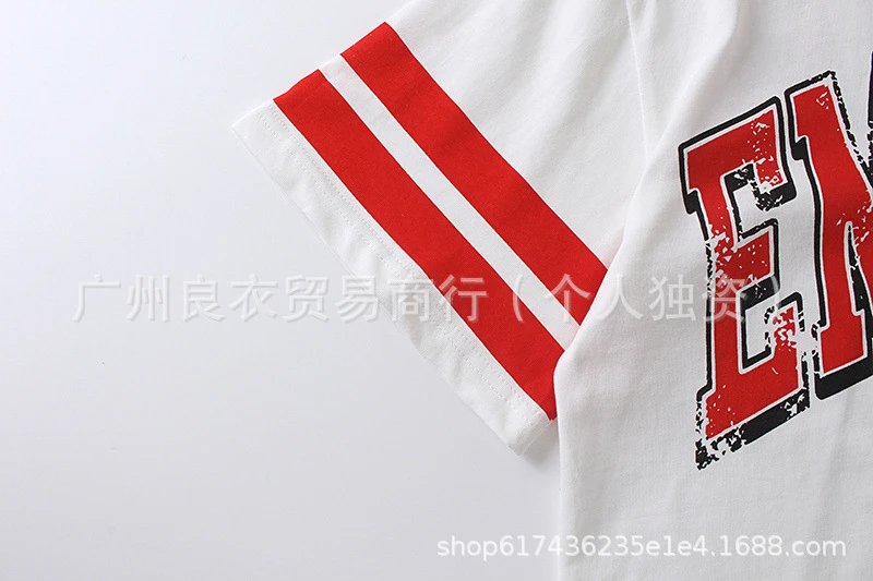 Design Graphic Print Light Blue Sweatpants - 8