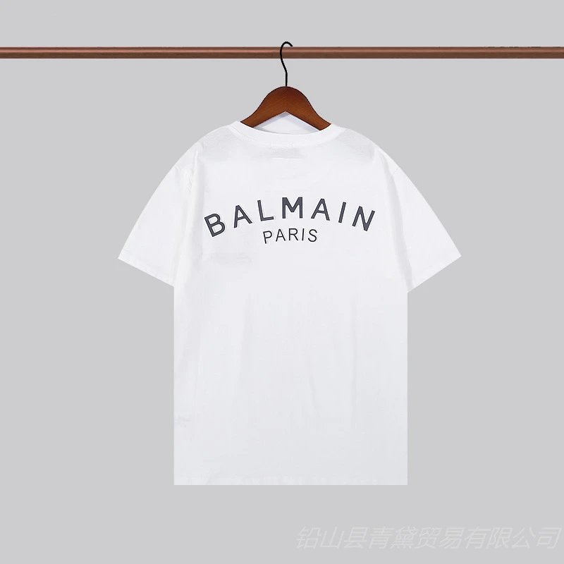 Balmain Logo Graphic Black T-Shirt - 13