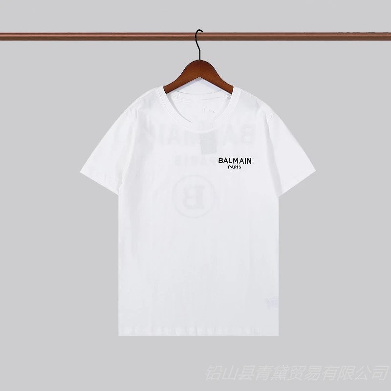 Balmain Logo Graphic Black T-Shirt - 38