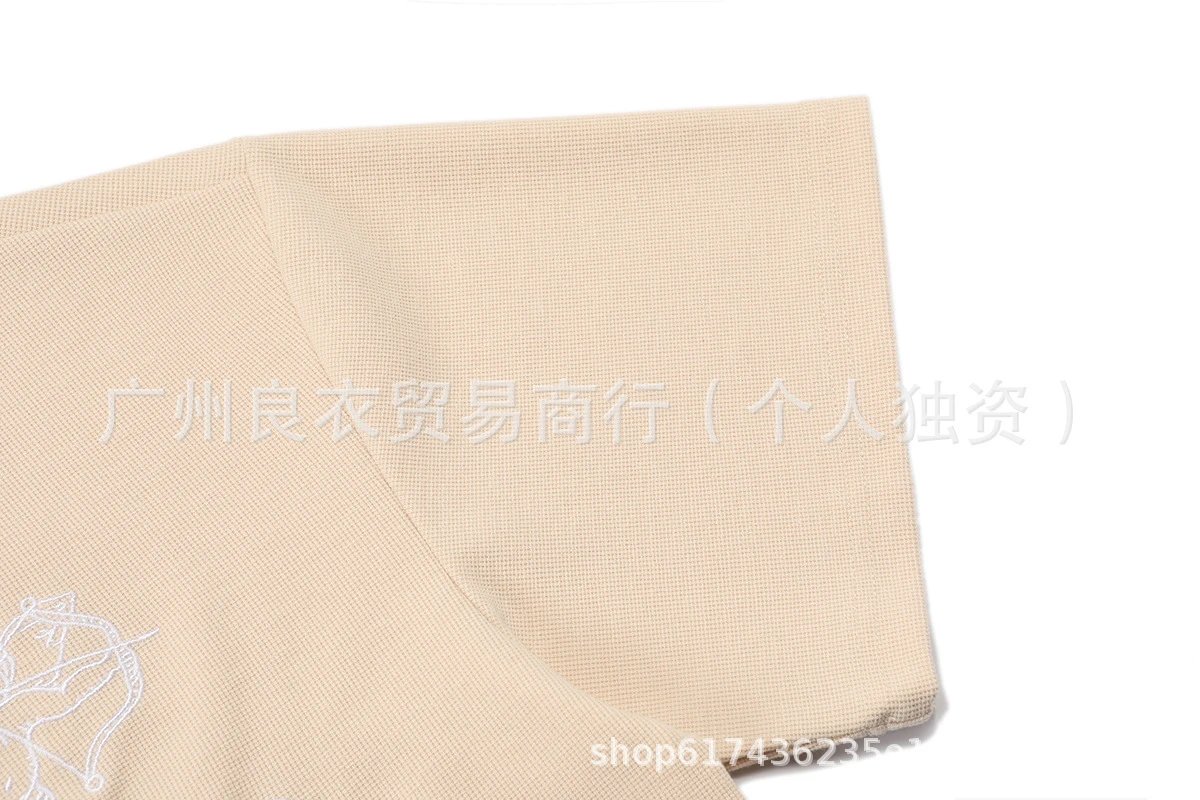 Design Script Logo Drawstring Shorts Red - 13