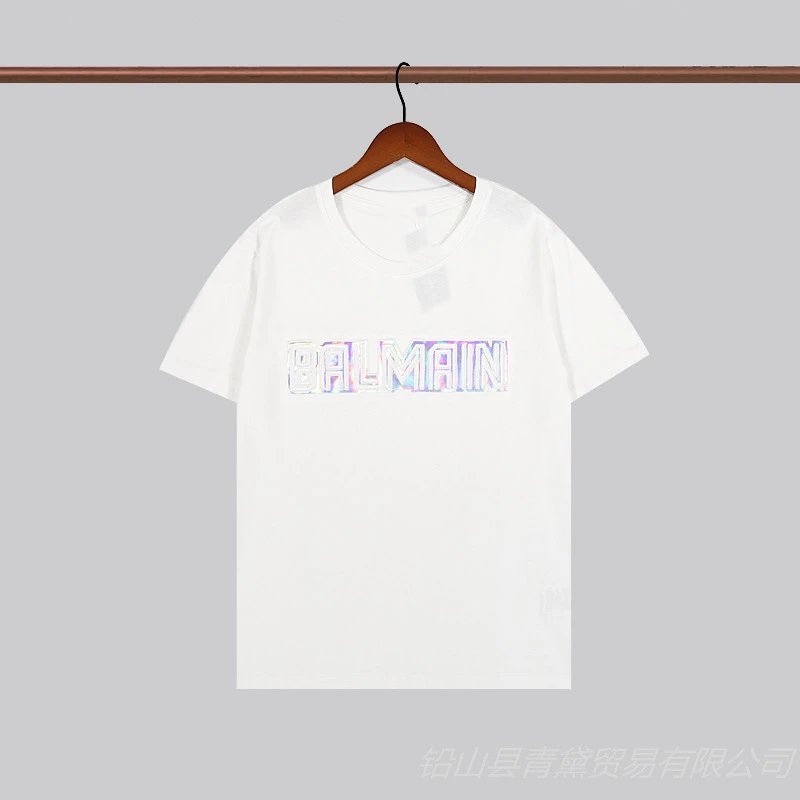 Balmain Logo Graphic Black T-Shirt - 32