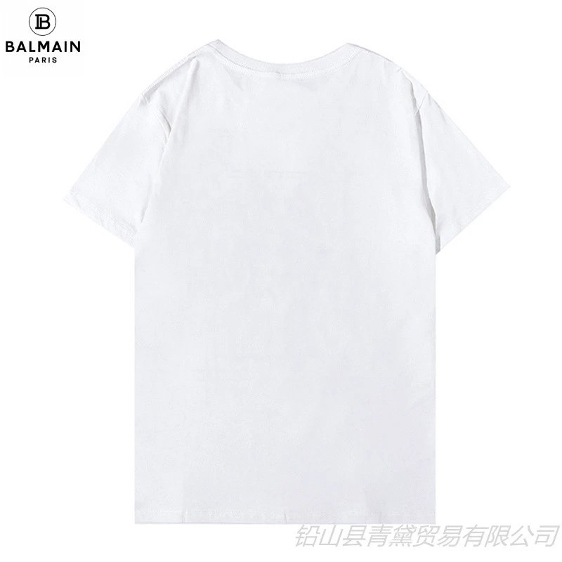 Balmain Logo Graphic Black T-Shirt - 51