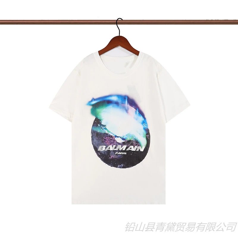 Balmain Logo Graphic Black T-Shirt - 8