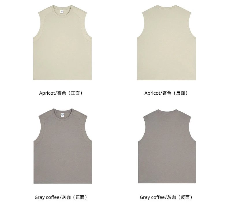Arte Artie Master 190G Cotton Sleeveless Vest White Vest Top - 42