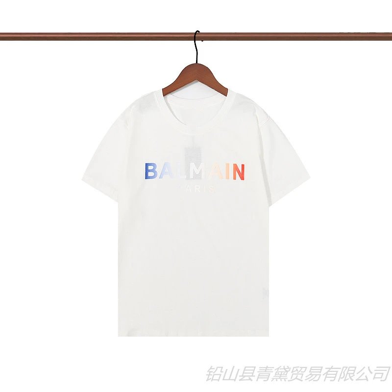 Balmain Logo Graphic Black T-Shirt - 27