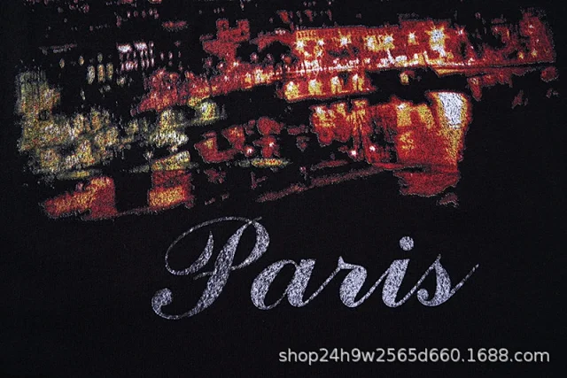West Paris T-Shirts Cityscape Graphic product detail image 16