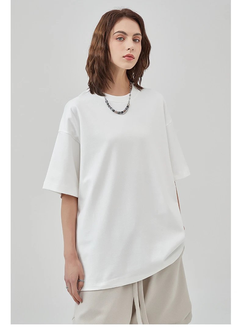Arte Artie Master 385G Pure Cotton Oversized T-Shirt Dark Gray T-Shirts - 30