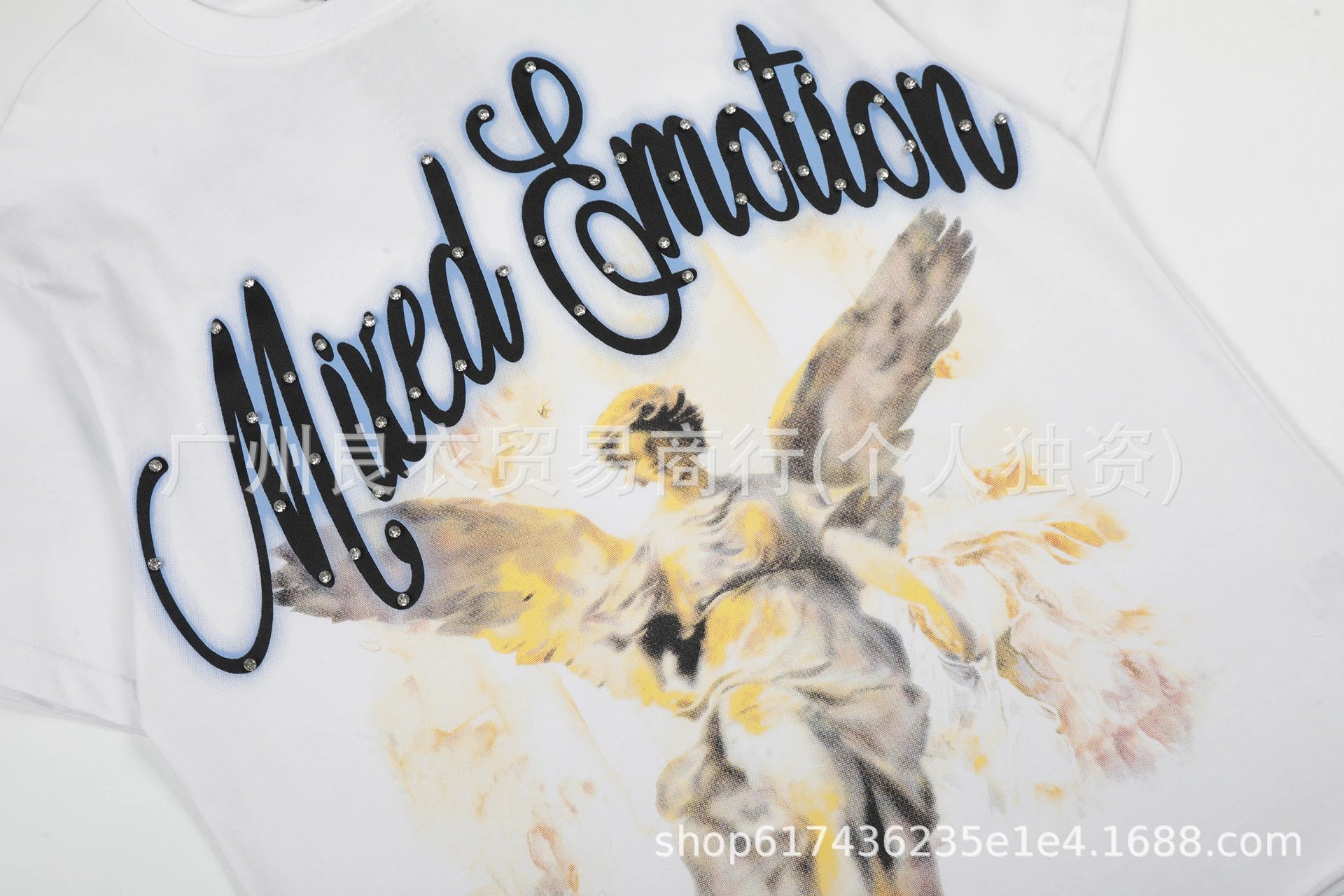 Design Mind Emotion Emotion Graphic Print Black T-Shirt T-Shirts - 7