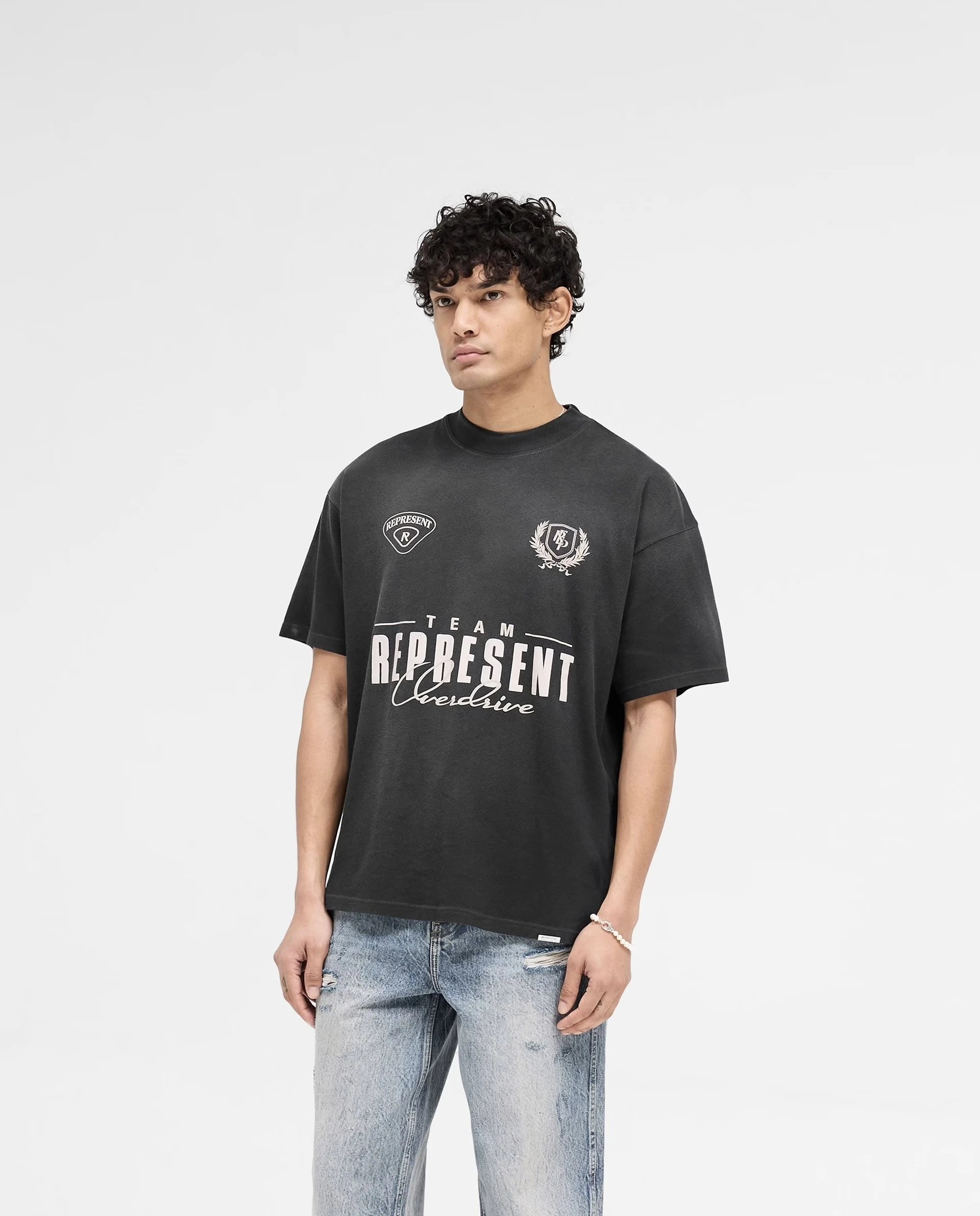 Represent Team Oversdrive Black T-Shirt - 8