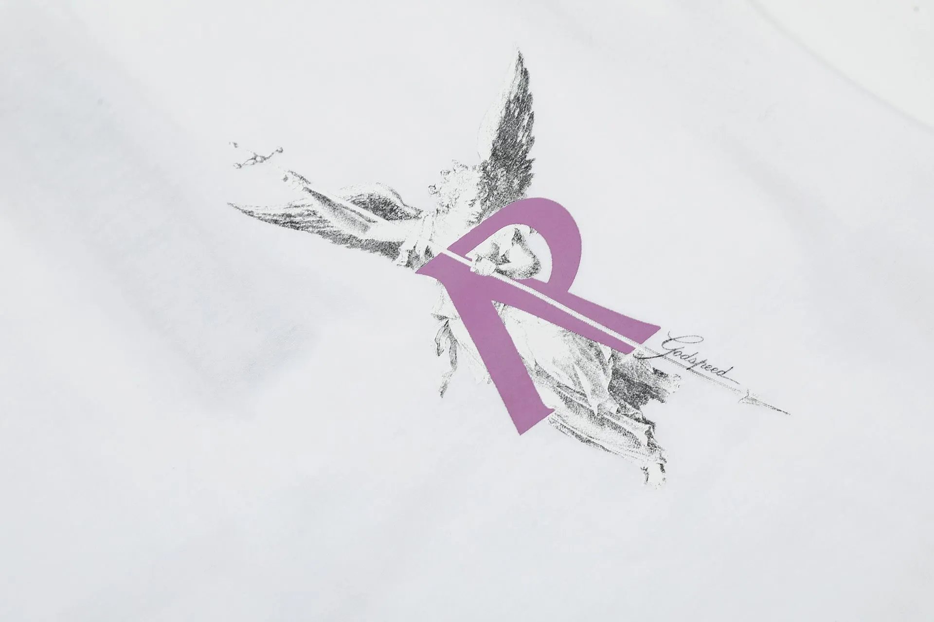 Represent Angel R Logo White T-Shirt - 28