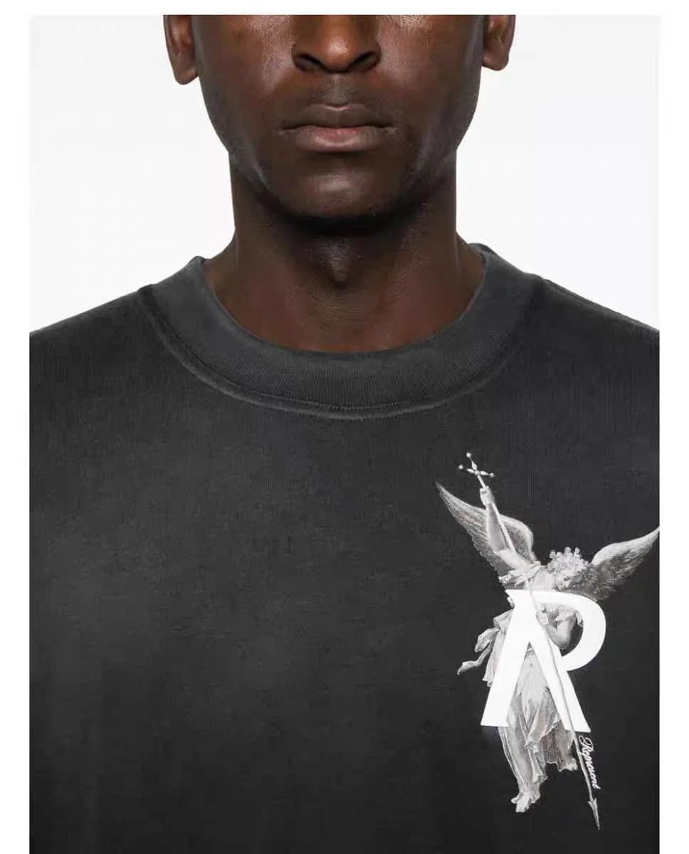 Represent Angel R Logo White T-Shirt - 9